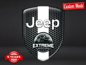 Jeep Adesivi Paraurti Auto su Misura Limitati Stile Moderni